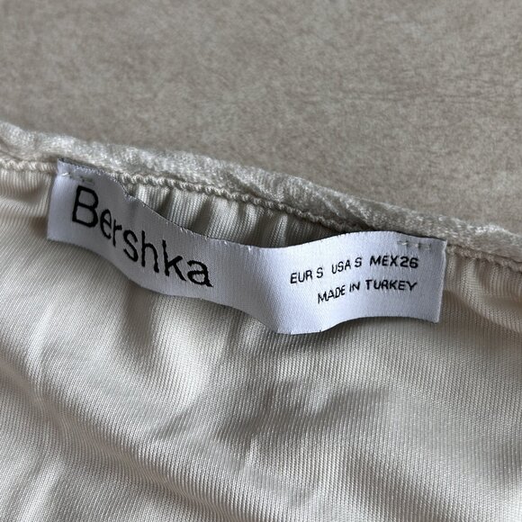 Bershka Textured Corset Dress ASO Maxton Hall - Picture 8 of 11